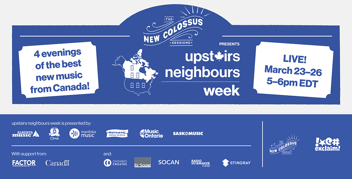 MusicOntario at New Colossus Festival upstairs neighbours week