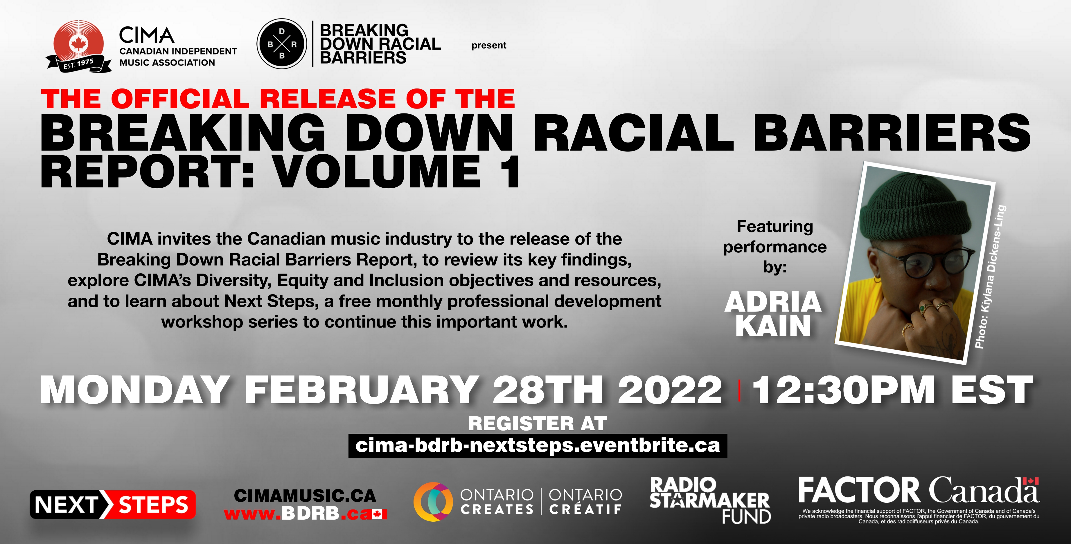Cima And Breaking Down Racial Barriers Present The Official Release Of The Breaking Down Racial